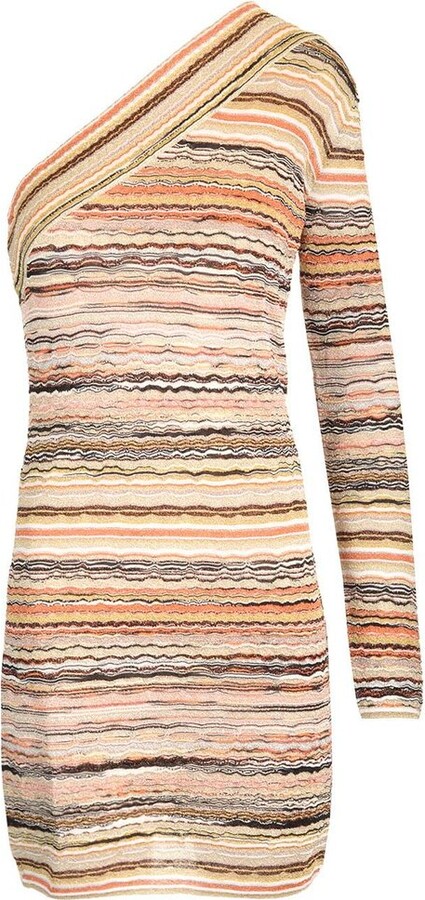 Missoni One Shoulder Dress | ShopStyle