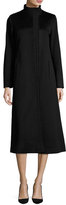 Thumbnail for your product : Fleurette Long Wool Coat, Black