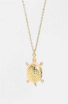 Thumbnail for your product : Anna Beck 'Animals' Long Turtle Pendant Necklace