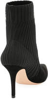 Thumbnail for your product : Gianvito Rossi Katie 85 Suede Sock Bootie, Black