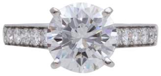 Cartier Platinum 3.04 Ct Diamond Engagement Ring