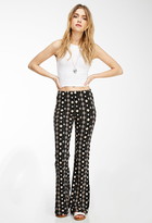 Thumbnail for your product : Forever 21 tribal print flared pants
