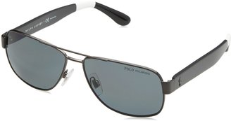 Polo Ralph Lauren Sunglasses 3097 930781 Matt Grey Polarized