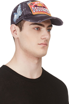 Thumbnail for your product : DSquared 1090 Dsquared2 Grey Dsquared Wild Side Logo Baseball Cap