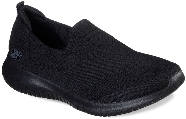skechers ultra flex womens black