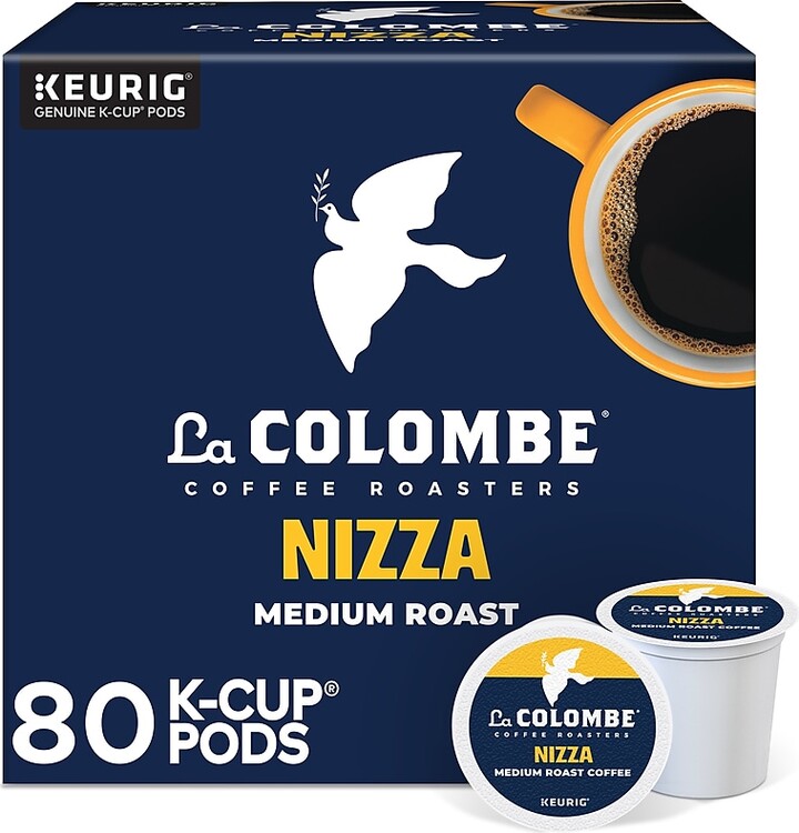 La Colombe Coffee La Colombe Nizza Coffee Keurig® K-Cup® Pods, Medium Roast, 80/Carton (5000380612CT)