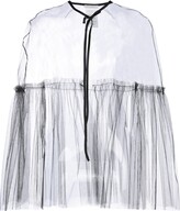 Thumbnail for your product : Cristinaeffe Capes & Ponchos Black