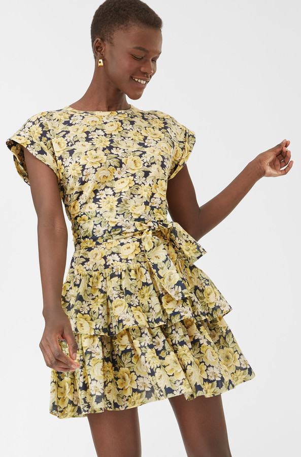 Rebecca Taylor La Vie Serena Fleur Jersey Dress - ShopStyle