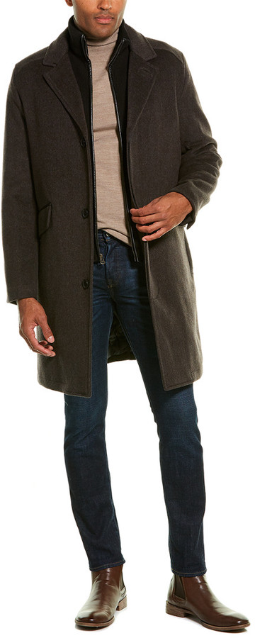 cole haan long jacket
