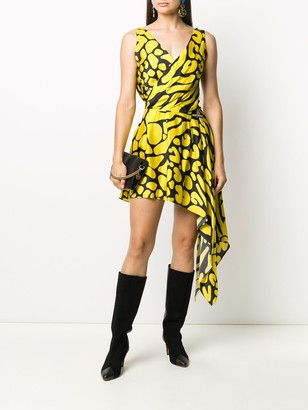 Just Cavalli Abstract-Print Sleeveless Dress
