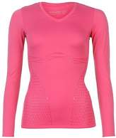 Thumbnail for your product : Shock Absorber Womens Ladies Compress Long Sleeve Running Top Cl53