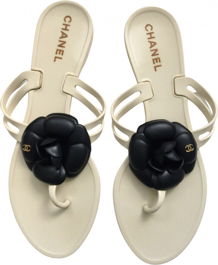 Plastic Chanel Sandals for Women - Vestiaire Collective