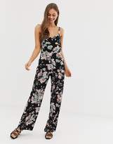 Thumbnail for your product : Brave Soul cecily floral jumpsuit