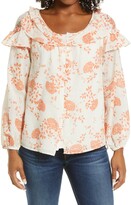 Thumbnail for your product : Gibson Ruffle Blouse