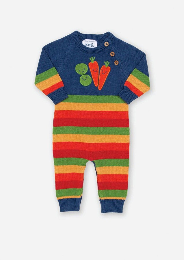 Kite Baby Veggie Knit Romper ShopStyle Bibs & Burp Cloths