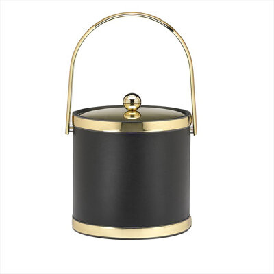Mercer41 Coplyn 3 Qt Ice Bucket in Black
