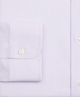 Thumbnail for your product : Brooks Brothers Stretch Milano Slim-Fit Dress Shirt, Non-Iron Poplin Ainsley Collar Fine Stripe