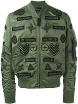 Thumbnail for your product : Marcelo Burlon County of Milan Roldan Alpha Ma-1 bomber jacket