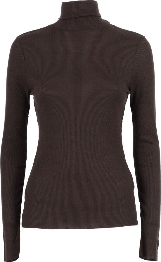 Majestic Filatures Turtleneck Long Sleeves T-Shirt