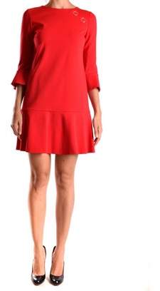Pinko Women's Red Viscose Dress.