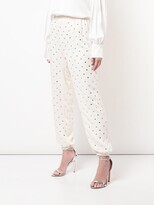Thumbnail for your product : HANEY Colette embellished trousers
