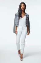 Thumbnail for your product : J Brand Clara Mid-Rise Trouser In White