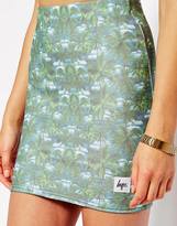 Thumbnail for your product : Hype Mini Bodycon Skirt With Palm Print