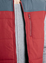 Thumbnail for your product : Topman Burgundy and Grey Gilet