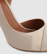 Thumbnail for your product : Reiss PISA OPEN TOE COURT SHOES Neutral