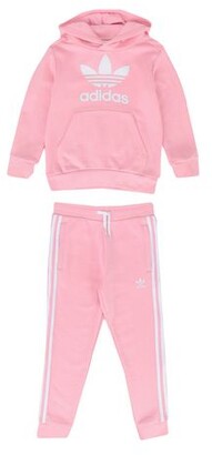 Girls Pink Adidas Tracksuit | Shop the world’s largest collection of ...