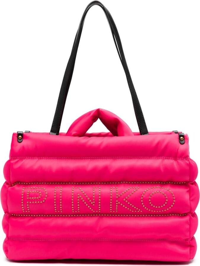 Pinko Rhinestone-Embellished Tote Bag - ShopStyle