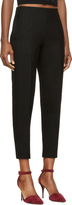 Thumbnail for your product : Carven Black Cropped Wool Trousers