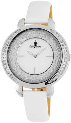 Burgmeister Women's ' Quartz Stainless Steel and Leather Casual Watch, Color: (Model: BM808-186)