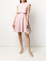 Thumbnail for your product : Paule Ka Layered Style Flared Dress