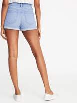 Thumbnail for your product : Old Navy Mid-Rise Boyfriend Jean Shorts For Women - 3-Inch Inseam