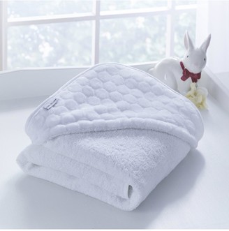 Clair De Lune Marshmallow Hooded Towel - White