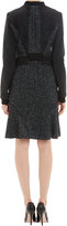 Thumbnail for your product : Nina Ricci Lace Appliqué Tweed Bomber Jacket