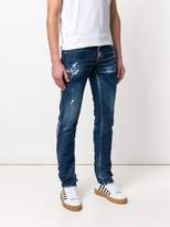 Thumbnail for your product : DSQUARED2 Distressed Slim Jeans