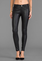 Thumbnail for your product : Current/Elliott The Ankle Leather Skinny
