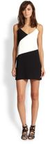 Thumbnail for your product : Parker Crawley Asymmetrical Two-Tone Dress