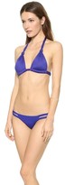 Thumbnail for your product : Vitamin A Chloe Braid Halter Swim Top