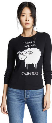 Moschino Boutique I Only Wear Cashmere Sweater