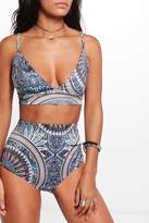 Thumbnail for your product : boohoo Scarlett Paisley Print Bralet & Hotpant