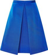 Thumbnail for your product : Tibi Katia Pleated Faille Skirt