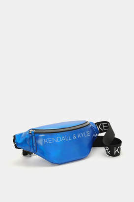 KENDALL + KYLIE Kendall & Kylie Metallic Faux Leather Fanny Pack