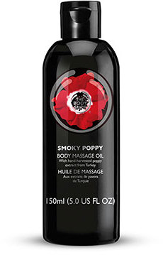 The Body Shop Smoky Poppy Body Massage Oil