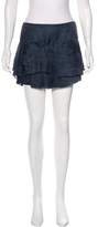Thumbnail for your product : Isabel Marant Silk Mini Skirt