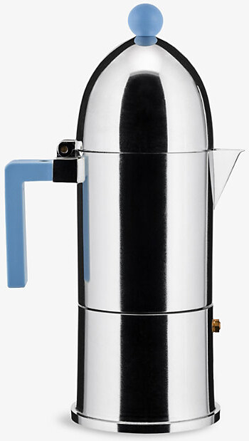 Alessi Silver La Cupola 6-Cup Aluminium Espresso Maker 1 Size