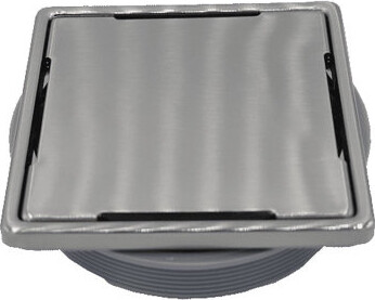 Splash Tile 4'' W Tile-In Shower Drain