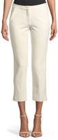 Thumbnail for your product : Derek Lam Drake Straight-Leg Cropped Trousers, Ivory